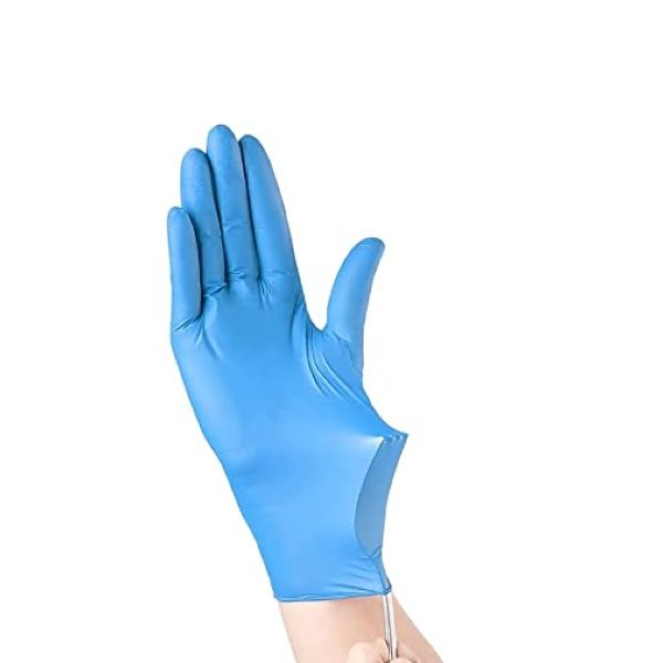 Blue Disposable Nitrile Gloves 1
